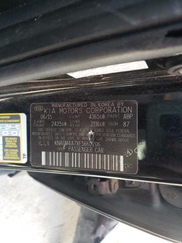 Photo 10 from auction – 2015 KIA OPTIMA LX with VIN KNAGM4A7XF5660206