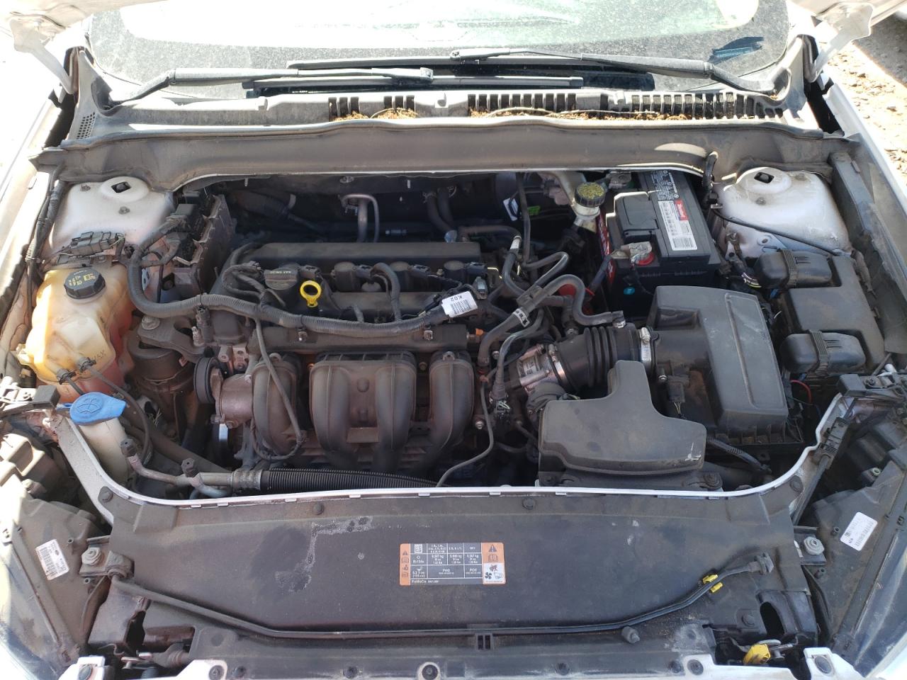 Photo 7 from auction – 2016 FORD FUSION S with VIN 3FA6P0G70GR155074