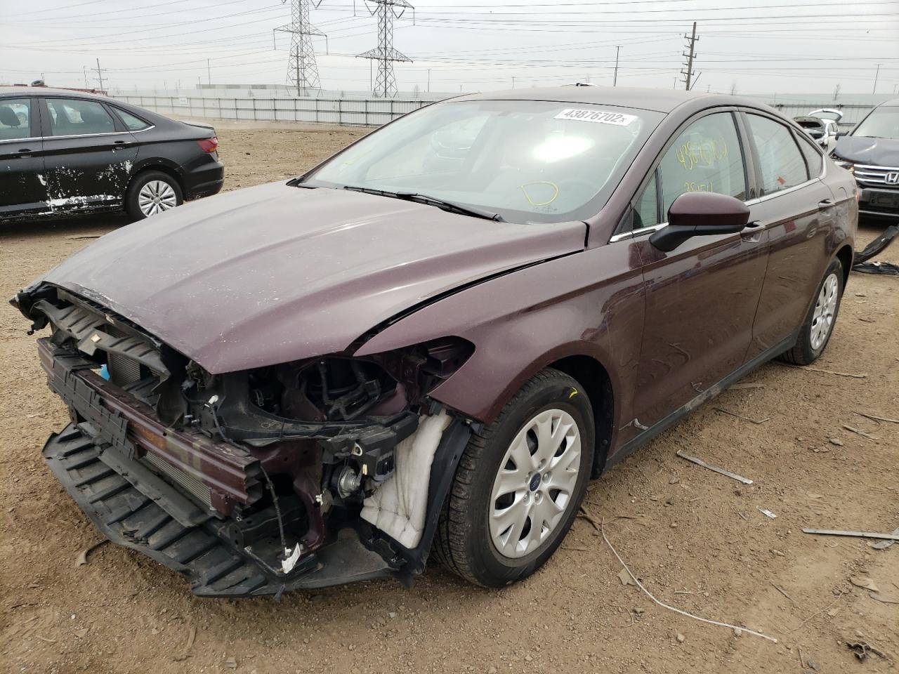 Photo 2 from auction – 2013 FORD FUSION S with VIN 3FA6P0G75DR357680