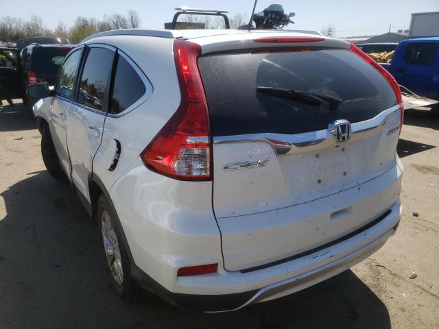 Photo 3 from auction – 2016 HONDA CR-V EXL with VIN 5J6RM4H74GL078417