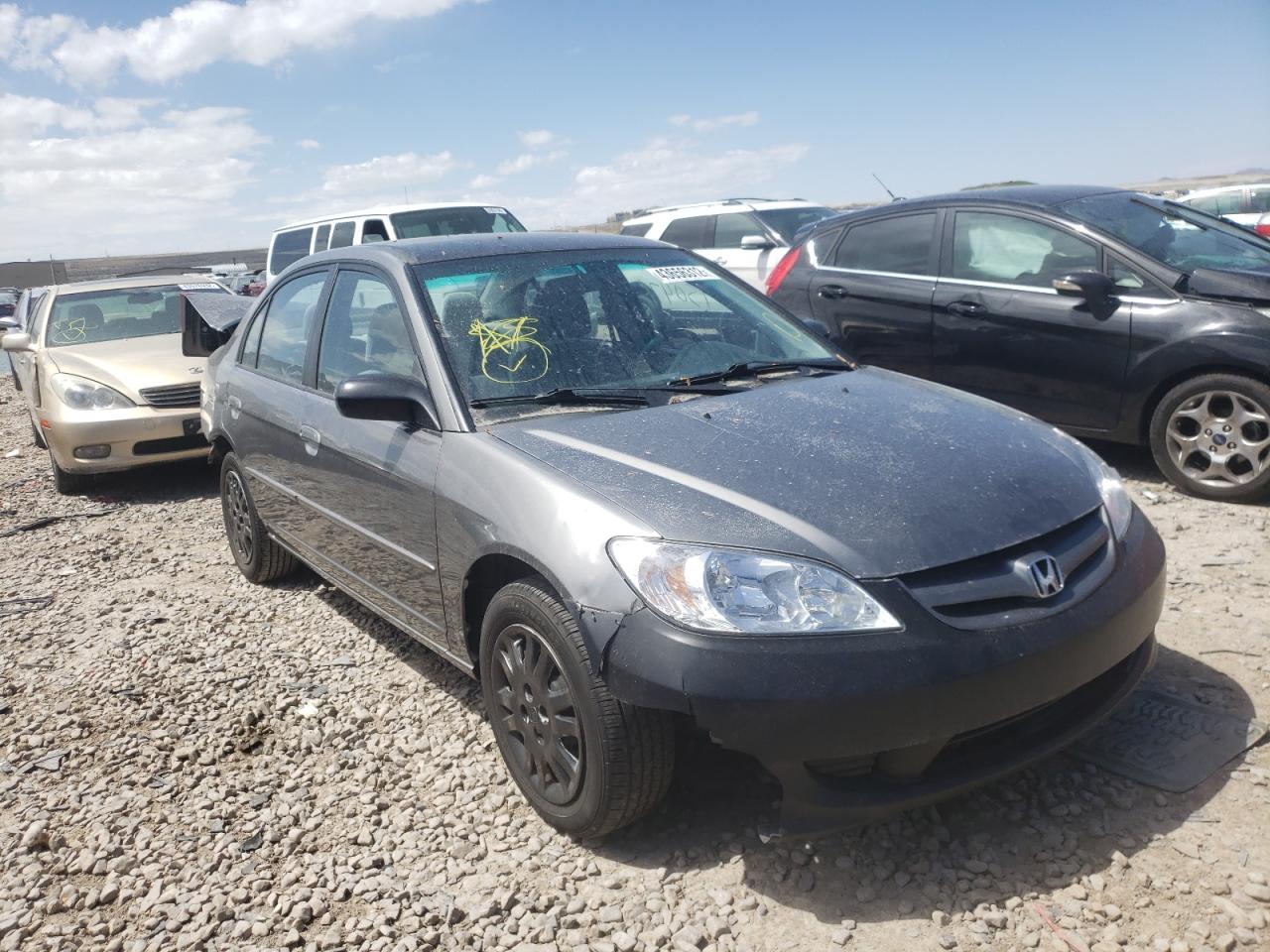 HONDA CIVIC LX 2004 with VIN 2HGES155X4H640133 - Photo from auction