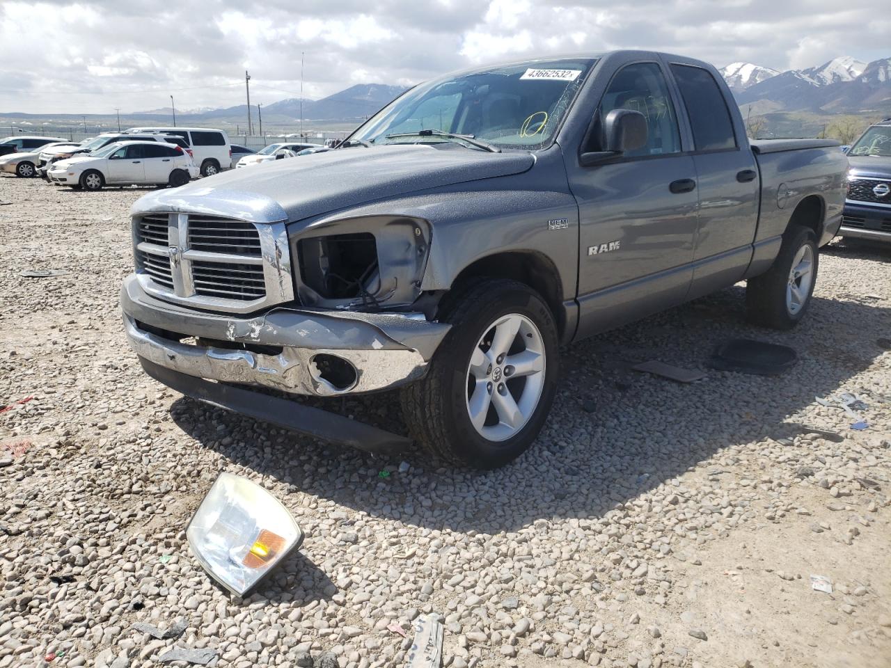 Photo 2 from auction – 2008 DODGE RAM 1500 S with VIN 1D7HA18228J135309