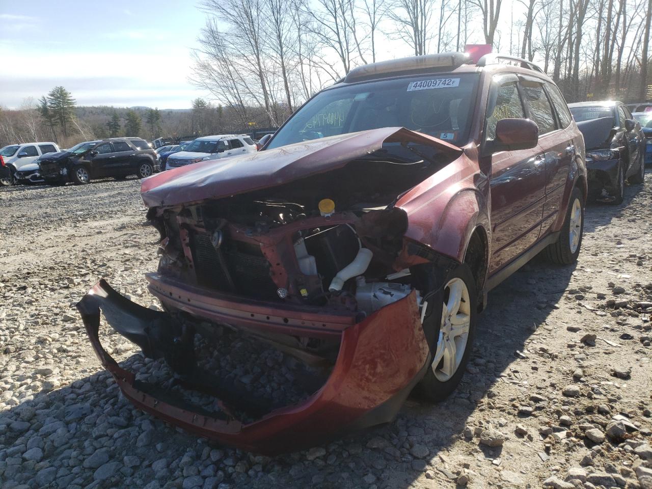 Photo 2 from auction – 2010 SUBARU FORESTER 2 with VIN JF2SH6DC9AH748307