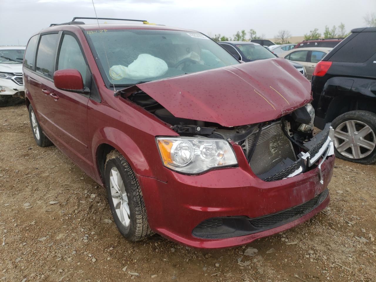 DODGE GRAND CARA 2016 with VIN 2C4RDGCG7GR179361 - Photo from auction