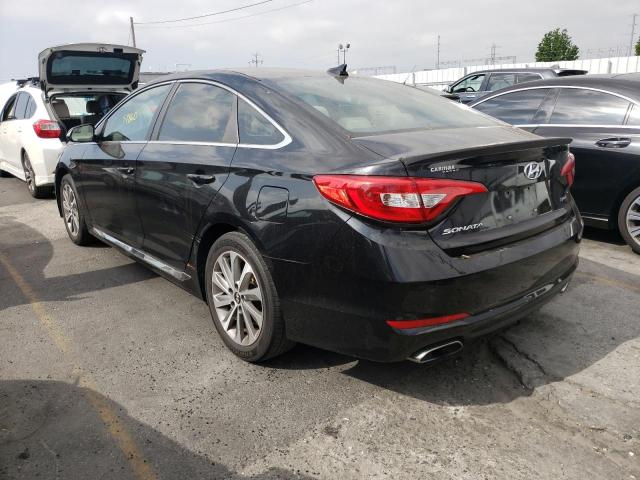 Photo 3 from auction – 2015 HYUNDAI SONATA SPO with VIN 5NPE34AF8FH090923