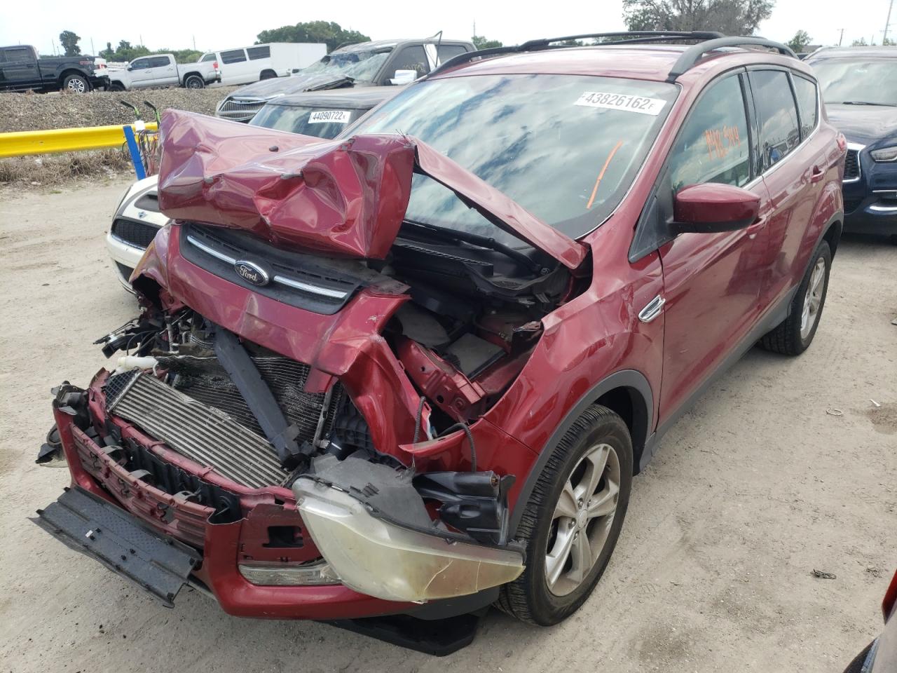Photo 2 from auction – 2013 FORD ESCAPE SE with VIN 1FMCU9G95DUC06015
