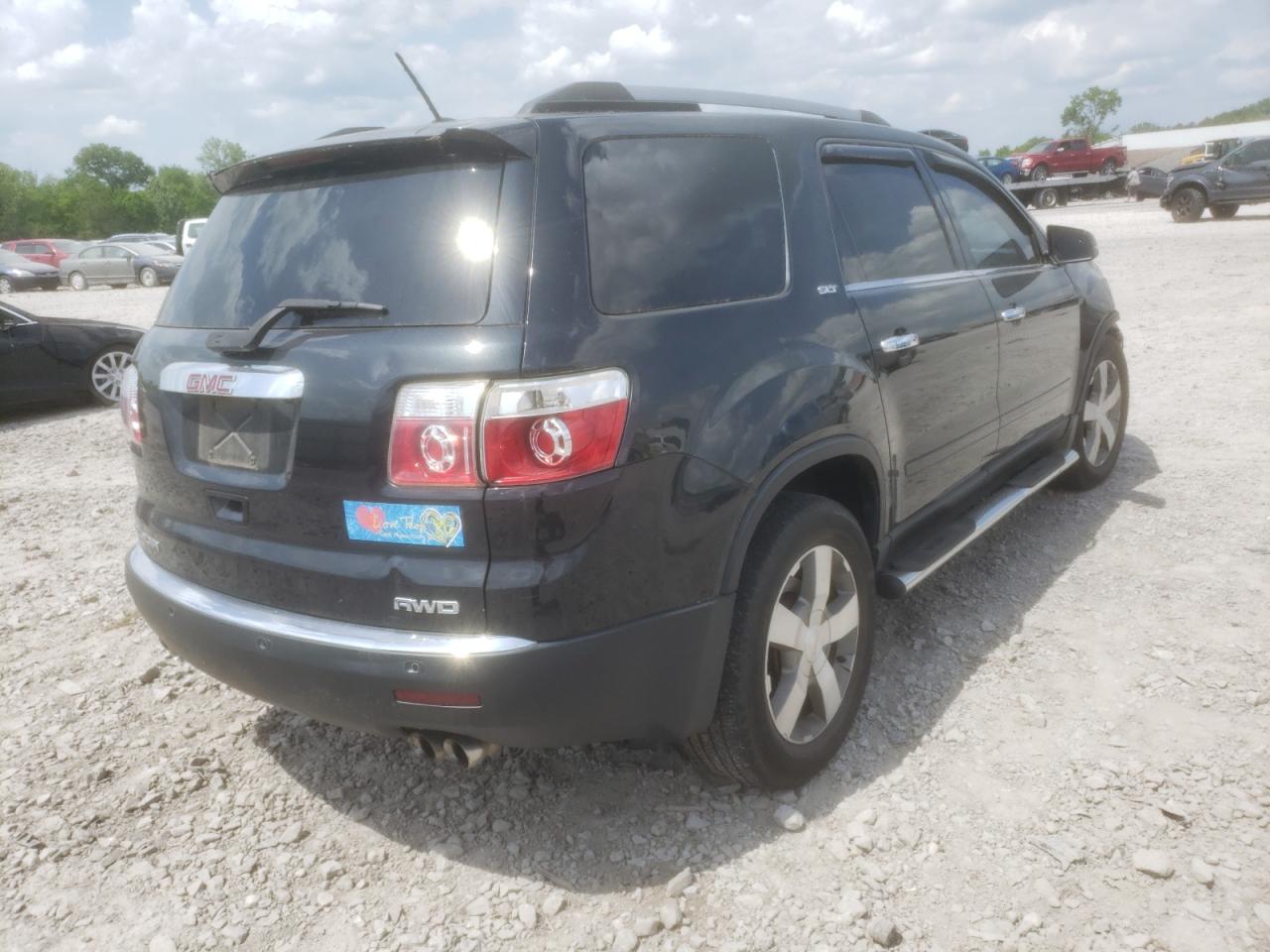 Photo 4 from auction – 2011 GMC ACADIA SLT with VIN 1GKKVRED0BJ325582