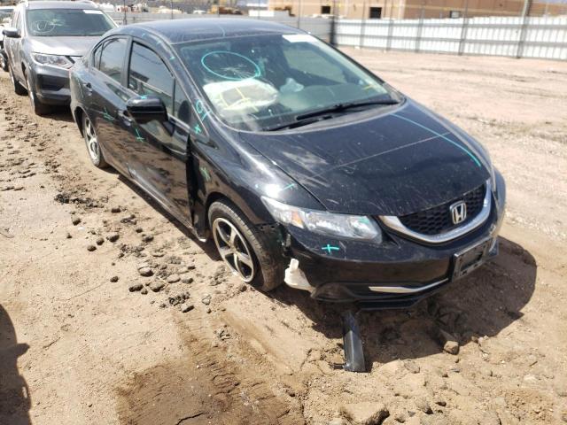 HONDA CIVIC SE 2015 with VIN 19XFB2F74FE120355 - Photo from auction