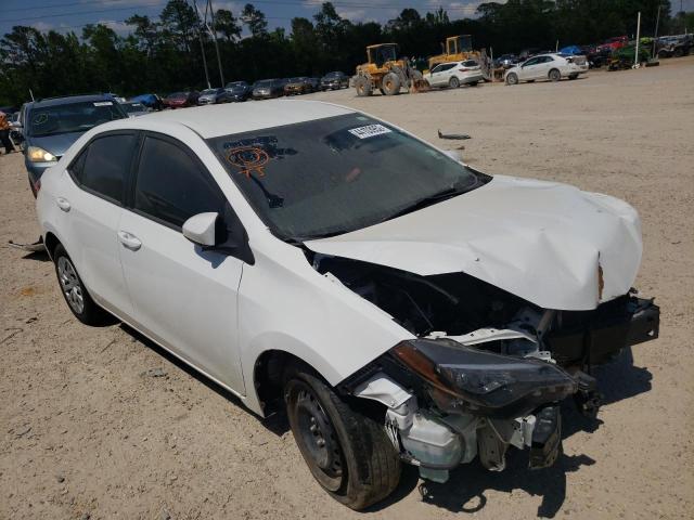 TOYOTA COROLLA L 2018 with VIN 5YFBURHE8JP834624 - Photo from auction