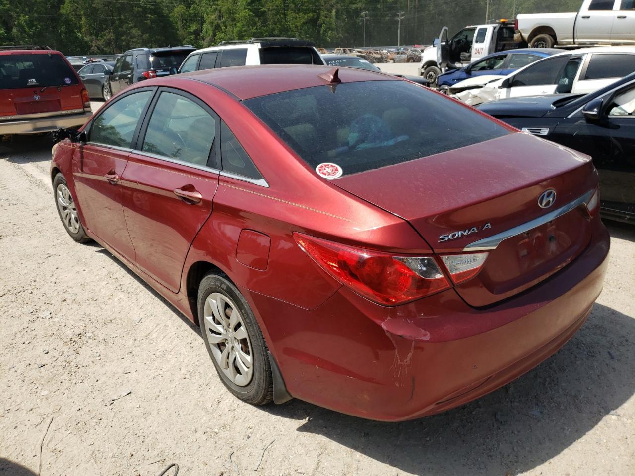 Photo 3 from auction – 2011 HYUNDAI SONATA GLS with VIN 5NPEB4AC5BH160476