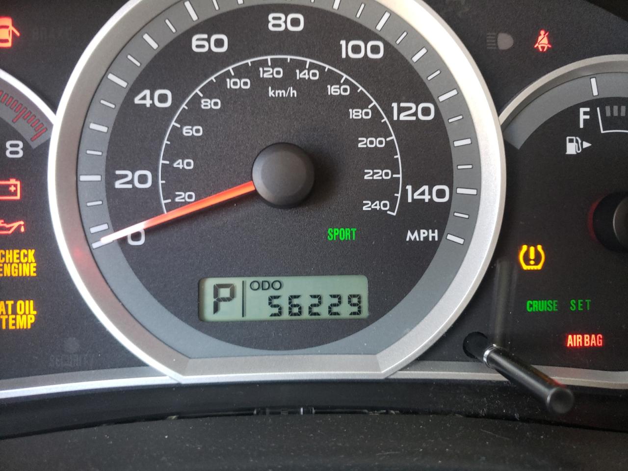 Photo 8 from auction – 2010 SUBARU IMPREZA 2. with VIN JF1GE6B69AH510537