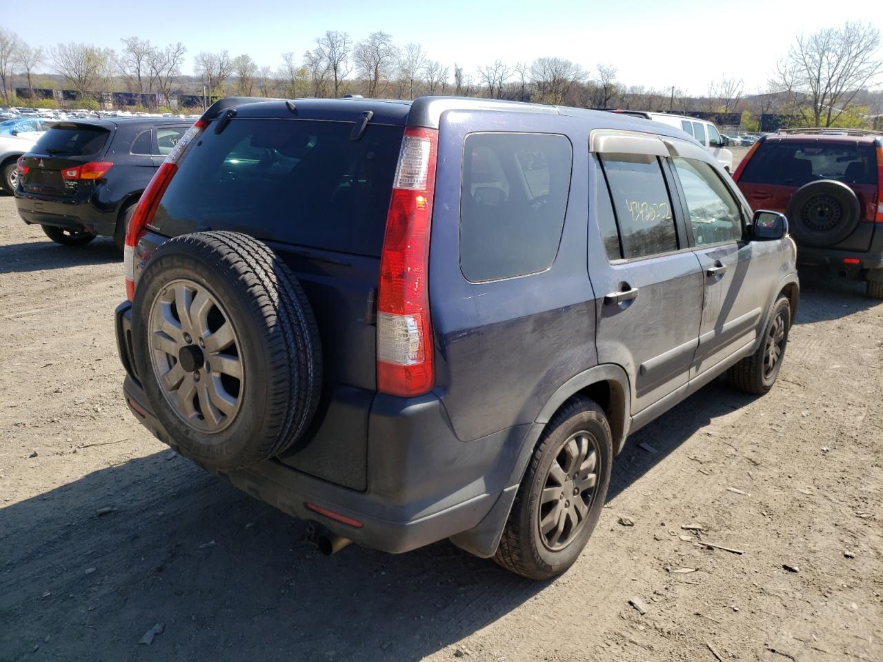Photo 4 from auction – 2006 HONDA CR-V EX with VIN SHSRD78836U445818