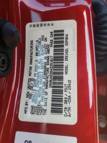 Photo 10 from auction – 2010 TOYOTA COROLLA BA with VIN 1NXBU4EE6AZ351817
