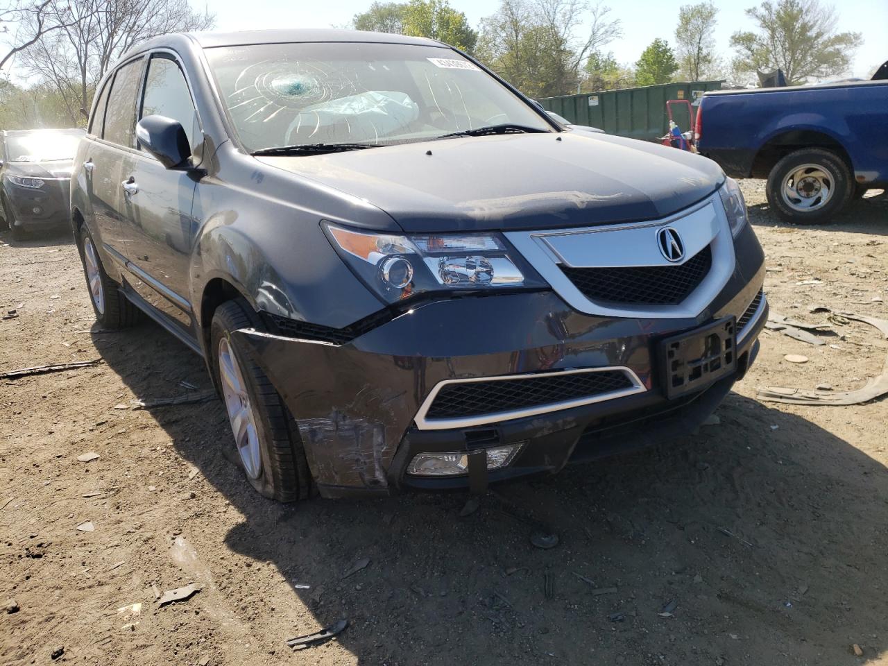 ACURA MDX TECHNO 2013 with VIN 2HNYD2H47DH524672 - Photo from auction