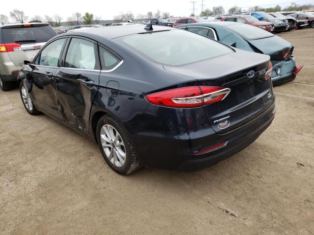 Photo 3 from auction – 2020 FORD FUSION SE with VIN 3FA6P0HDXLR252765