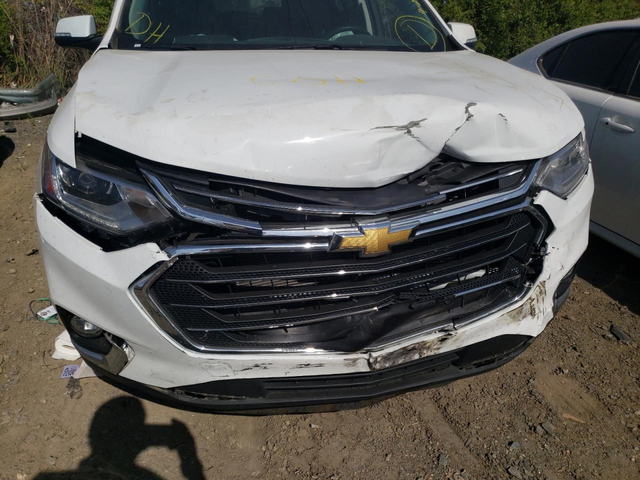 Photo 9 from auction – 2021 CHEVROLET TRAVERSE L with VIN 1GNERHKW1MJ214837