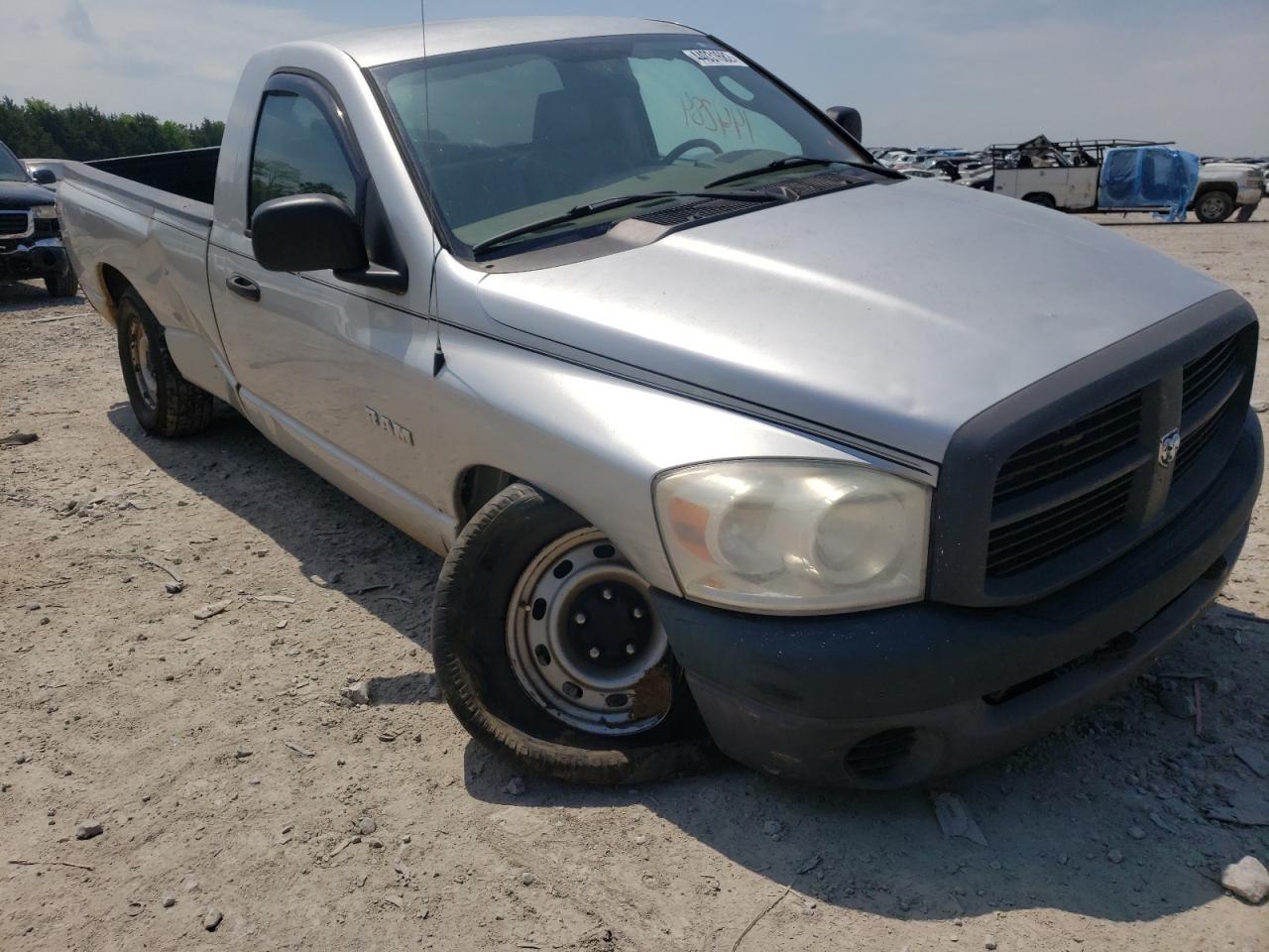 DODGE RAM 1500 S 2008 with VIN 1D7HU16N88J196846 - Photo from auction