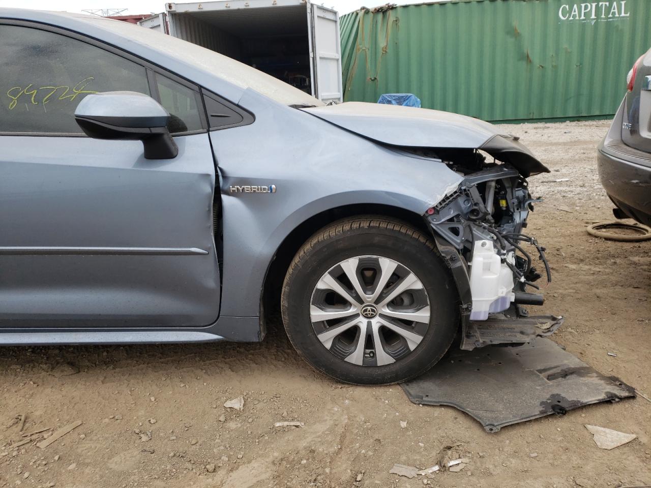 Photo 9 from auction – 2021 TOYOTA COROLLA LE with VIN JTDEAMDE5MJ007154