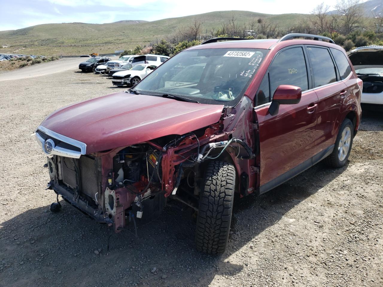 Photo 2 from auction – 2015 SUBARU FORESTER 2 with VIN JF2SJAHCXFH518008