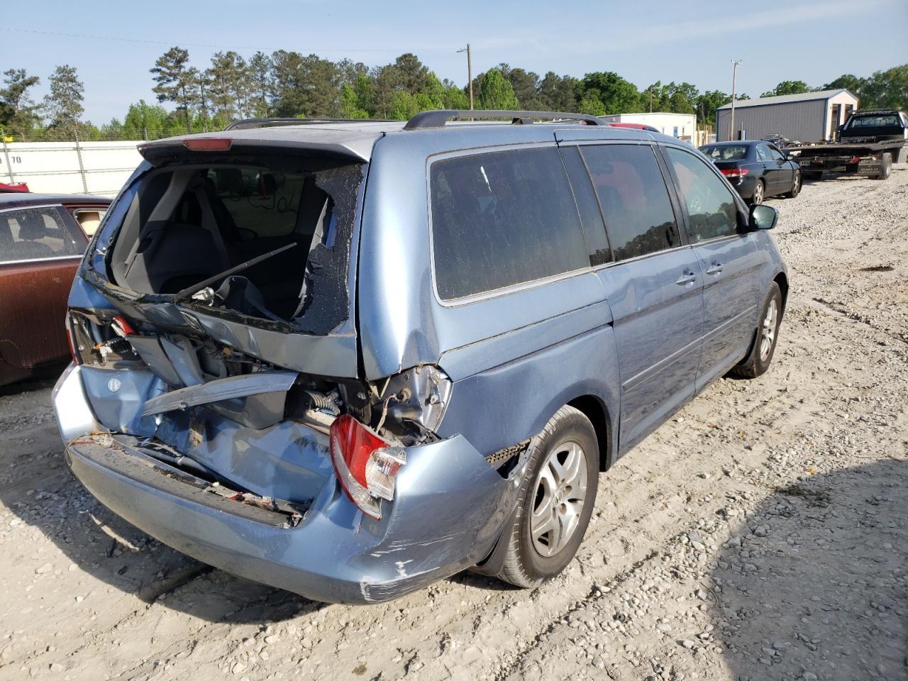 Photo 4 from auction – 2005 HONDA ODYSSEY EX with VIN 5FNRL386X5B045870