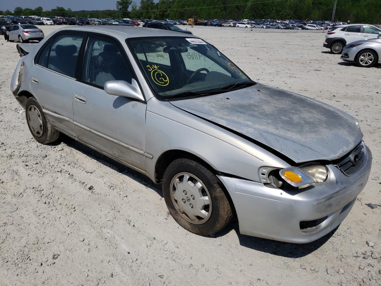TOYOTA COROLLA CE 2001 with VIN 1NXBR12E91Z459692 - Photo from auction