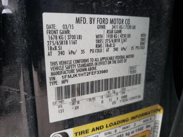 Photo 10 from auction – 2015 FORD EXPEDITION with VIN 1FMJK1HT2FEF33980