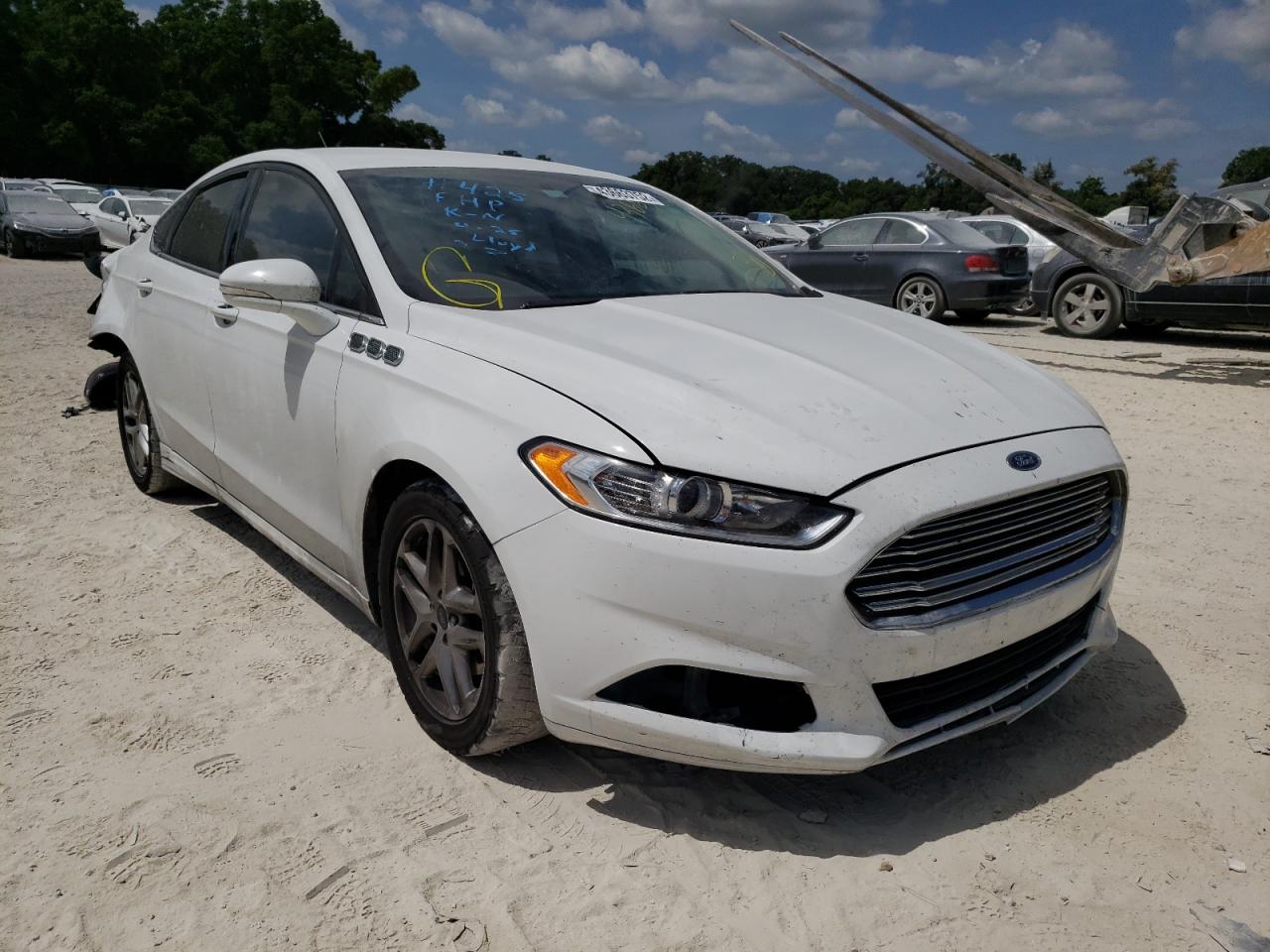 FORD FUSION SE 2016 with VIN 3FA6P0H77GR383703 - Photo from auction
