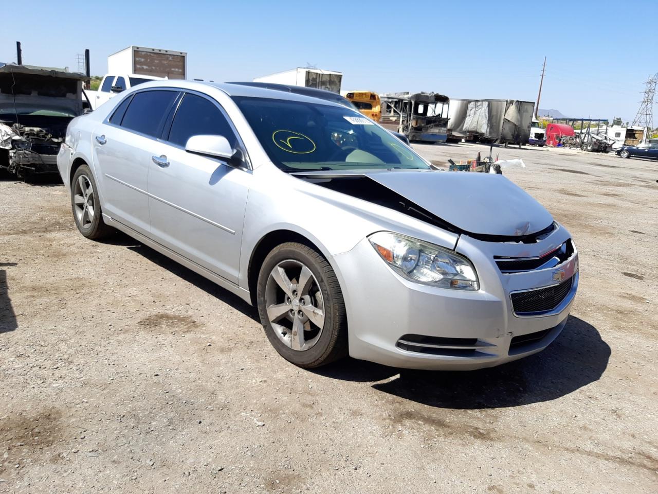 CHEVROLET MALIBU 1LT 2012 with VIN 1G1ZC5E09CF136352 - Photo from auction