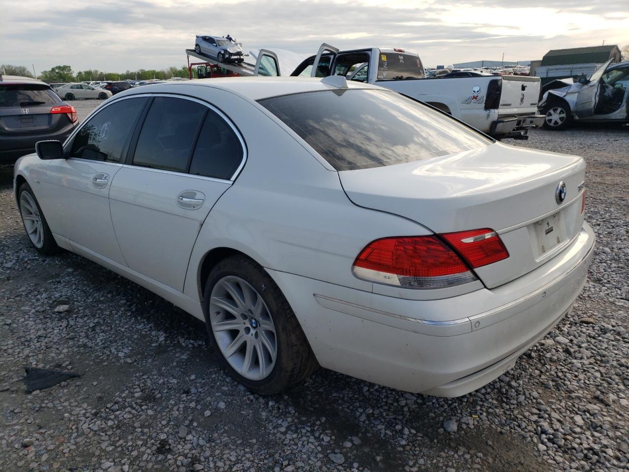 Photo 3 from auction – 2006 BMW 750 I with VIN WBAHL83536DT06124