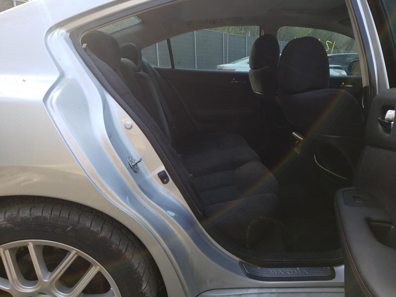 Photo 6 from auction – 2012 NISSAN MAXIMA S with VIN 1N4AA5AP9CC804168