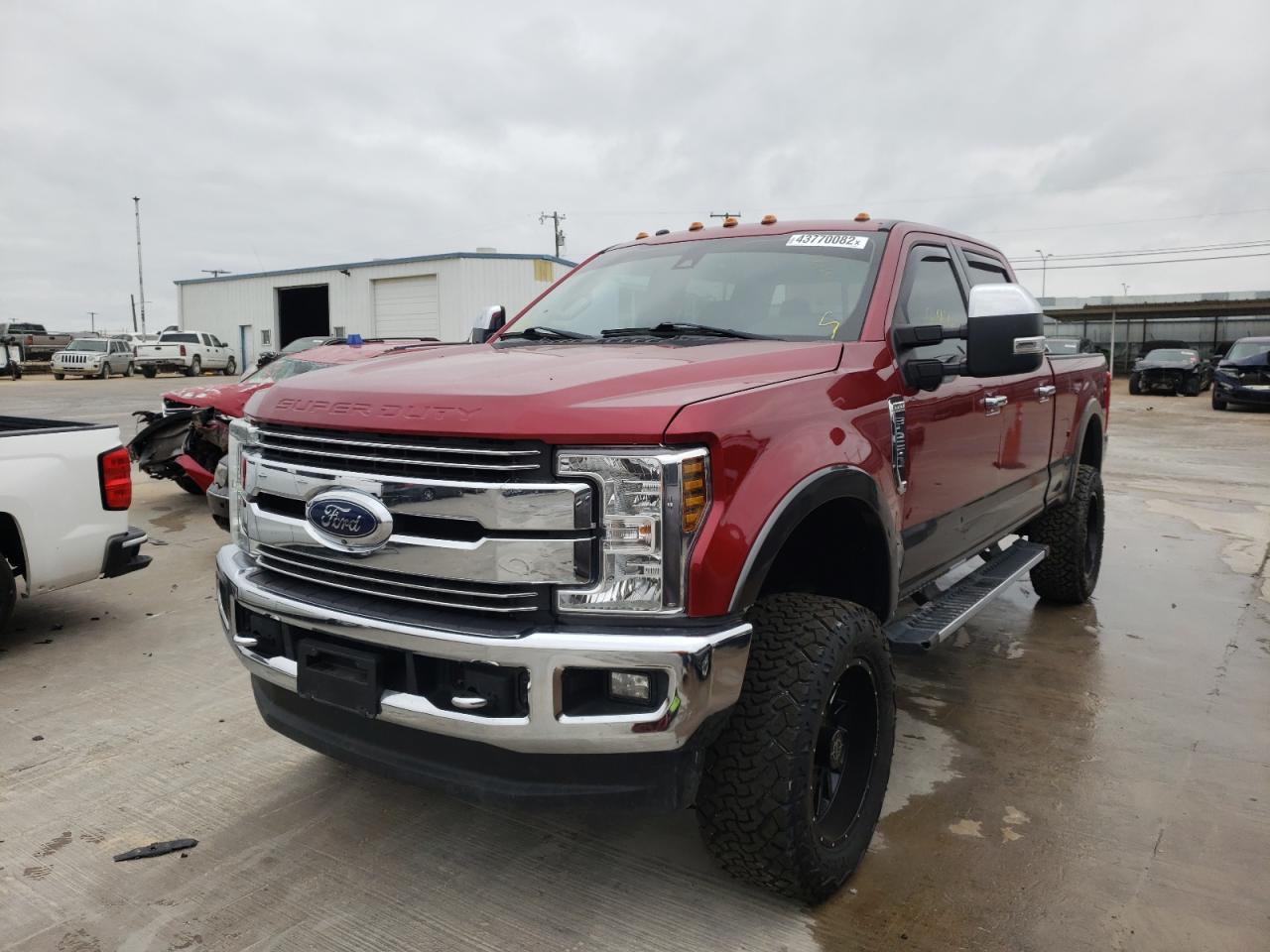 Photo 2 from auction – 2017 FORD F250 SUPER with VIN 1FT7W2BT4HEB61000
