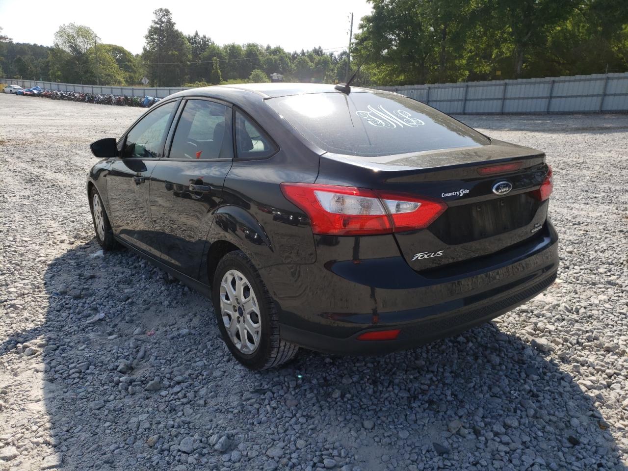 Photo 3 from auction – 2012 FORD FOCUS SE with VIN 1FAHP3F27CL469457
