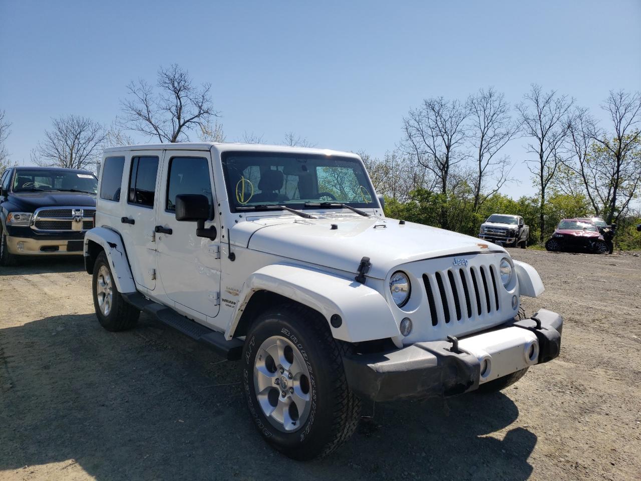 JEEP WRANGLER U 2015 with VIN 1C4BJWEG5FL745638 - Photo from auction