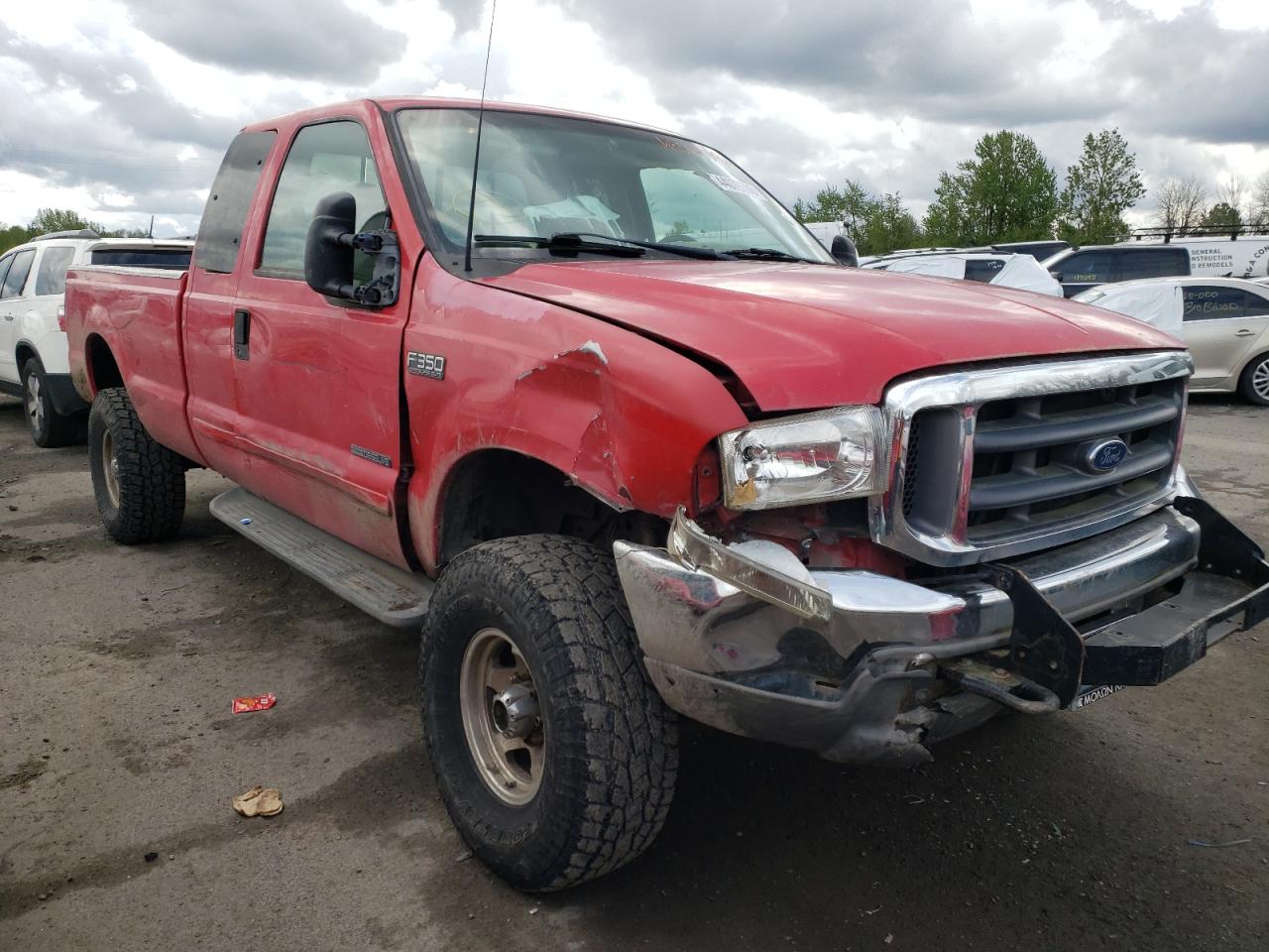FORD F250 SUPER 2001 with VIN 3FTNX21F71MA07638 - Photo from auction