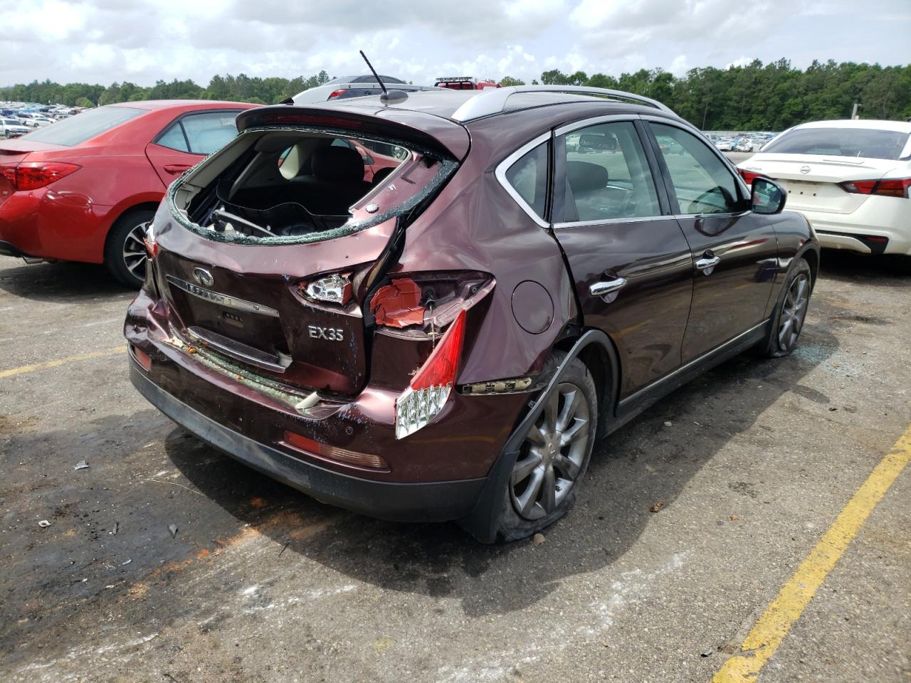 Photo 4 from auction – 2011 INFINITI EX35 BASE with VIN JN1AJ0HRXBM853055