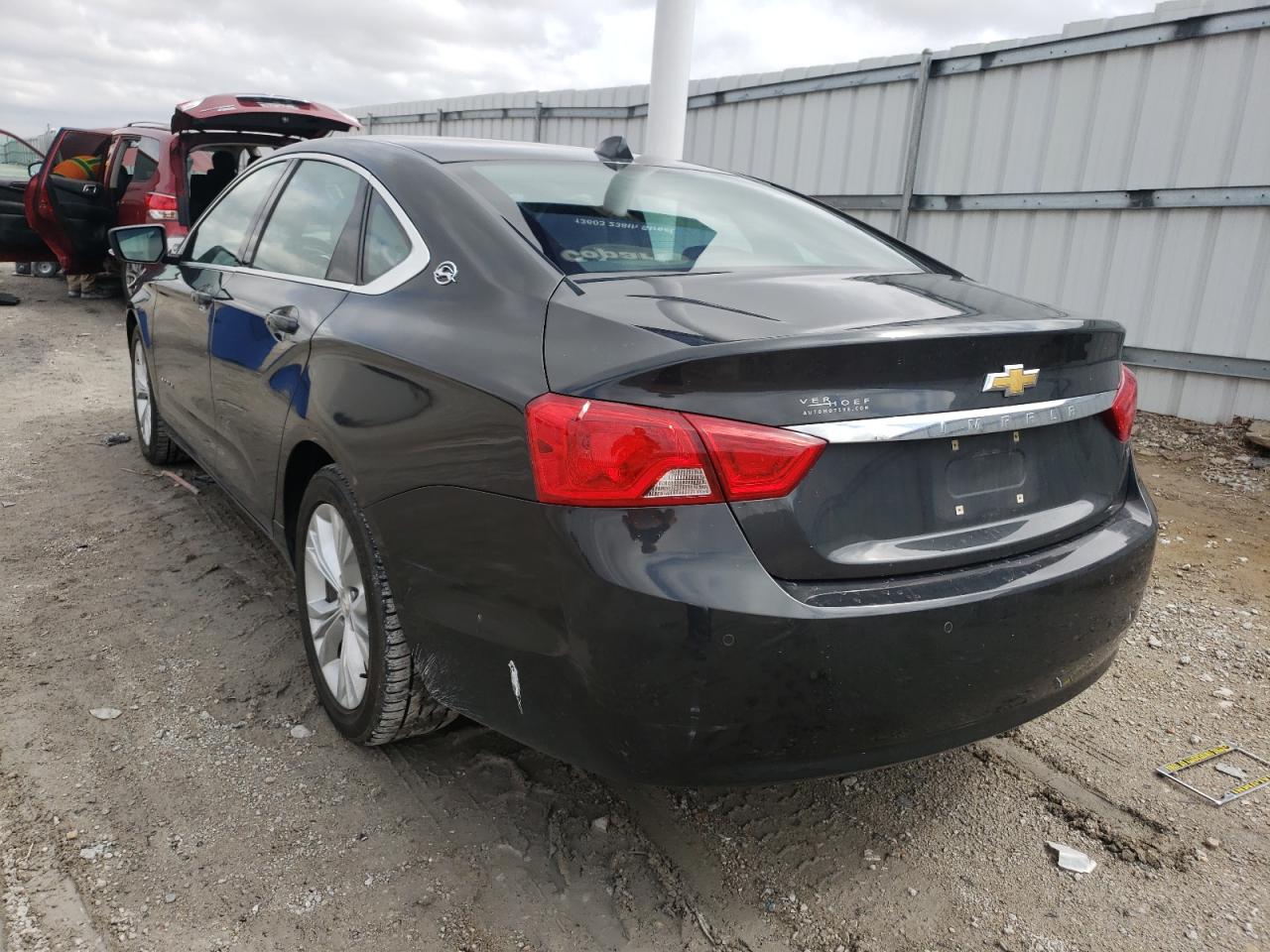 Photo 3 from auction – 2014 CHEVROLET IMPALA LT with VIN 1G1125S31EU141722