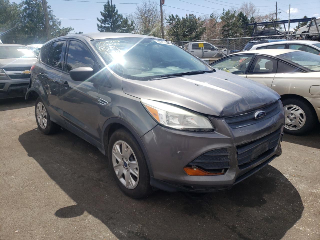 FORD ESCAPE S 2013 with VIN 1FMCU0F75DUB15970 - Photo from auction