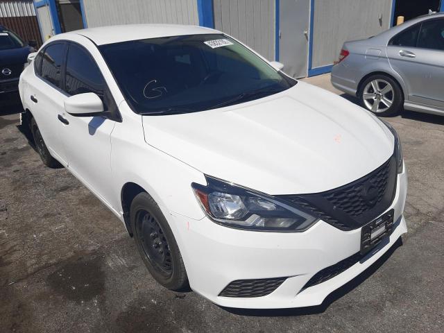 NISSAN SENTRA S 2017 with VIN 3N1AB7AP8HY282153 - Photo from auction