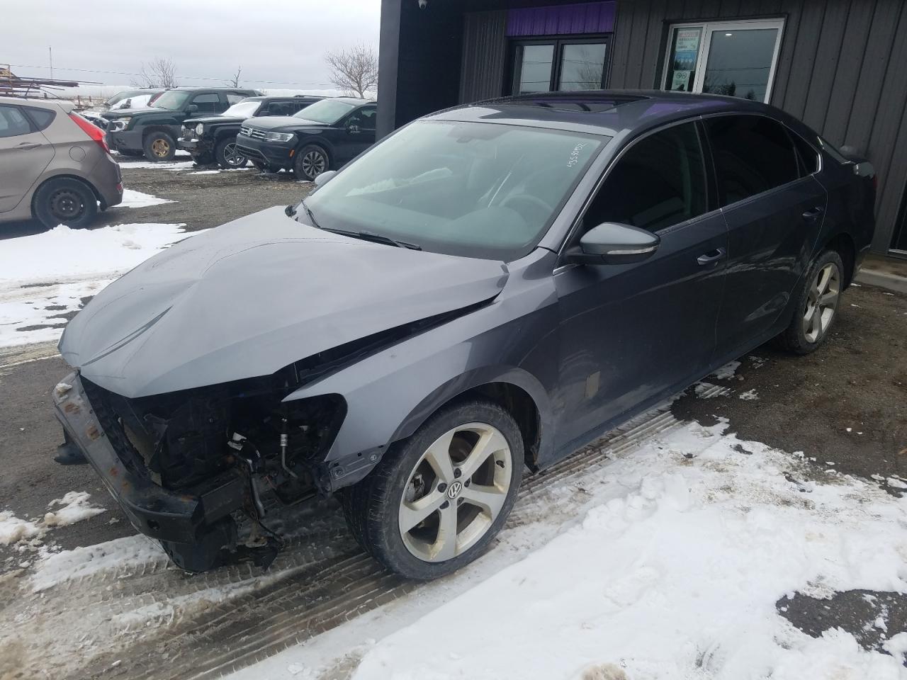 Photo 2 from auction – 2012 VOLKSWAGEN PASSAT SE with VIN 1VWBH7A39CC042735