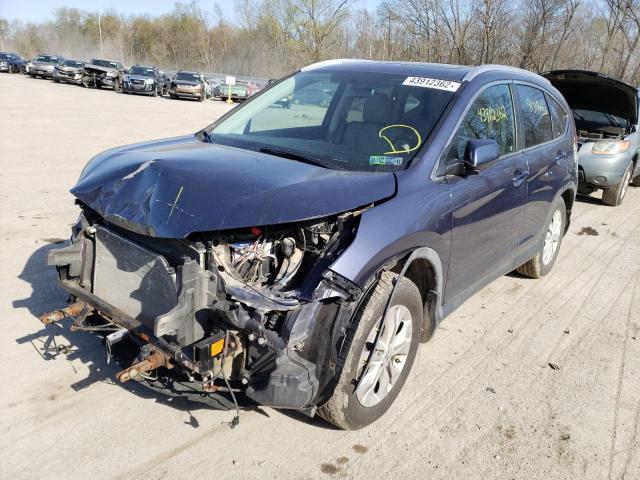 Photo 2 from auction – 2012 HONDA CR-V EXL with VIN 5J6RM4H72CL052991