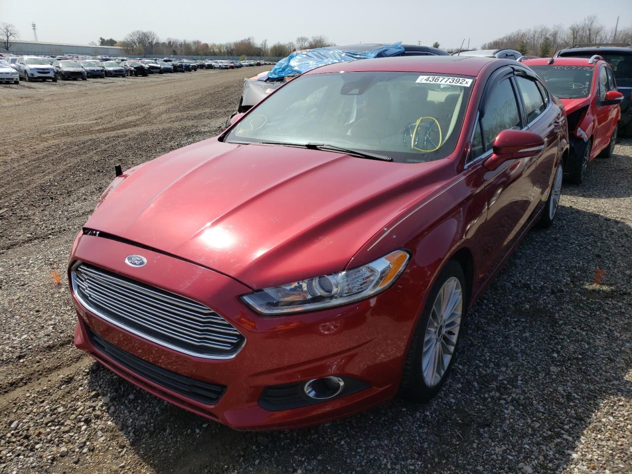 Photo 2 from auction – 2014 FORD FUSION SE with VIN 3FA6P0HR1ER267217