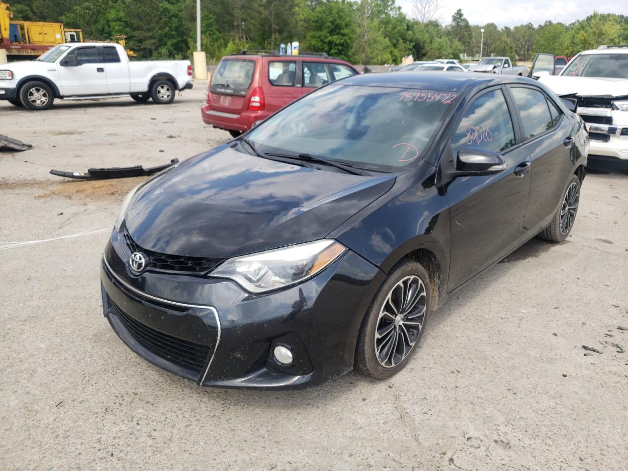 Photo 2 from auction – 2015 TOYOTA COROLLA L with VIN 2T1BURHEXFC363292