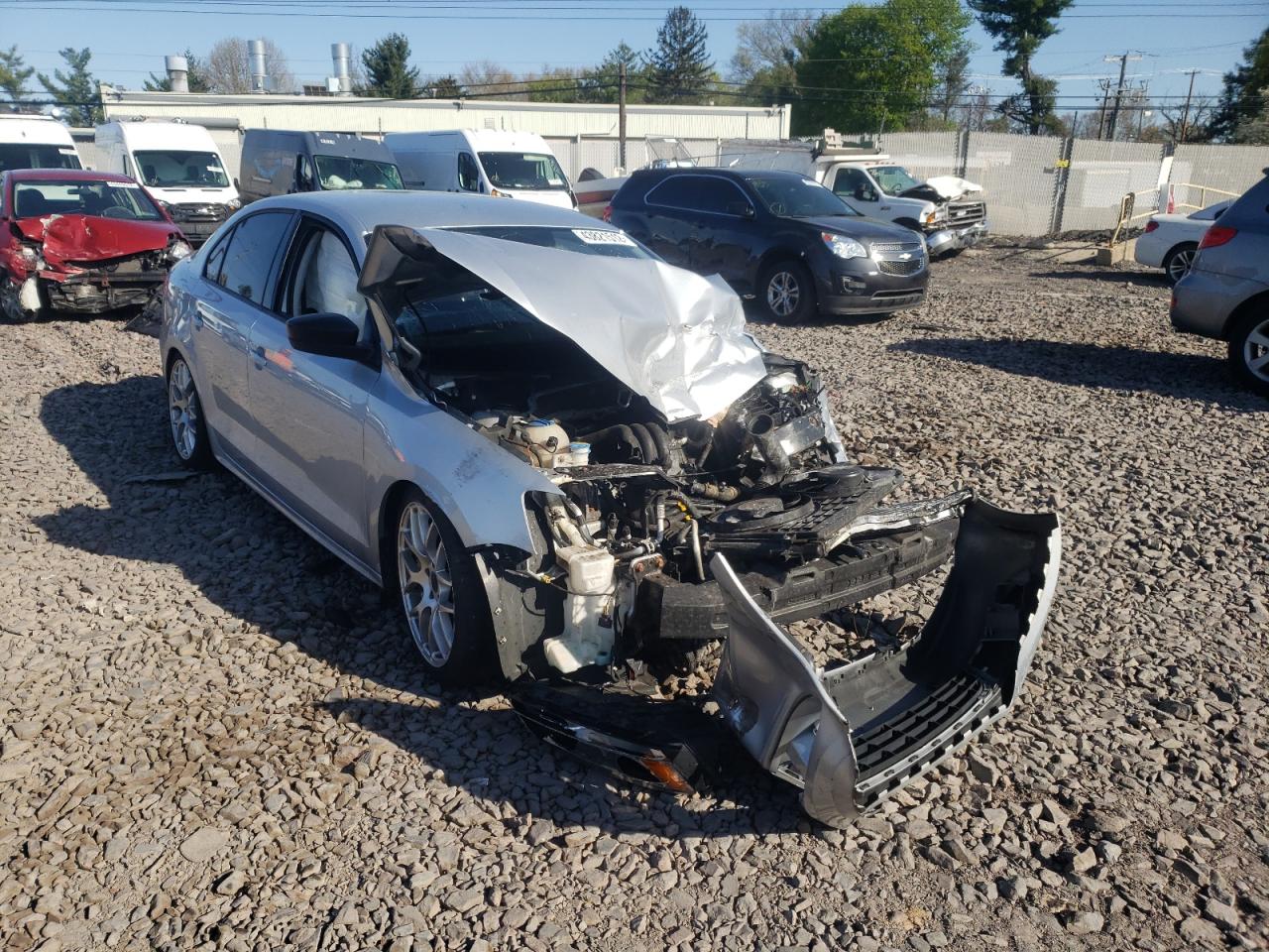 Photo 1 from auction – 2014 VOLKSWAGEN JETTA BASE with VIN 3VW1K7AJ1EM333615