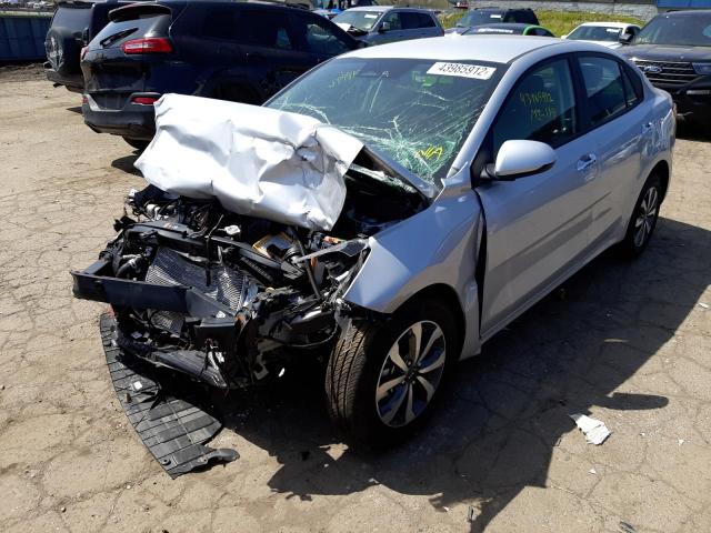 Photo 2 from auction – 2022 KIA RIO with VIN 3KPA24AD6NE464562