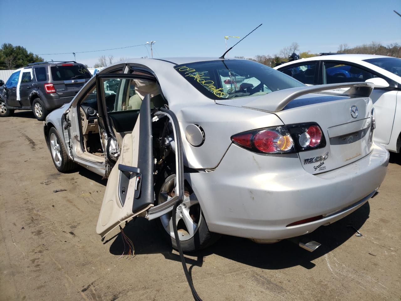 Photo 3 from auction – 2008 MAZDA 6 I with VIN 1YVHP80C485M20747