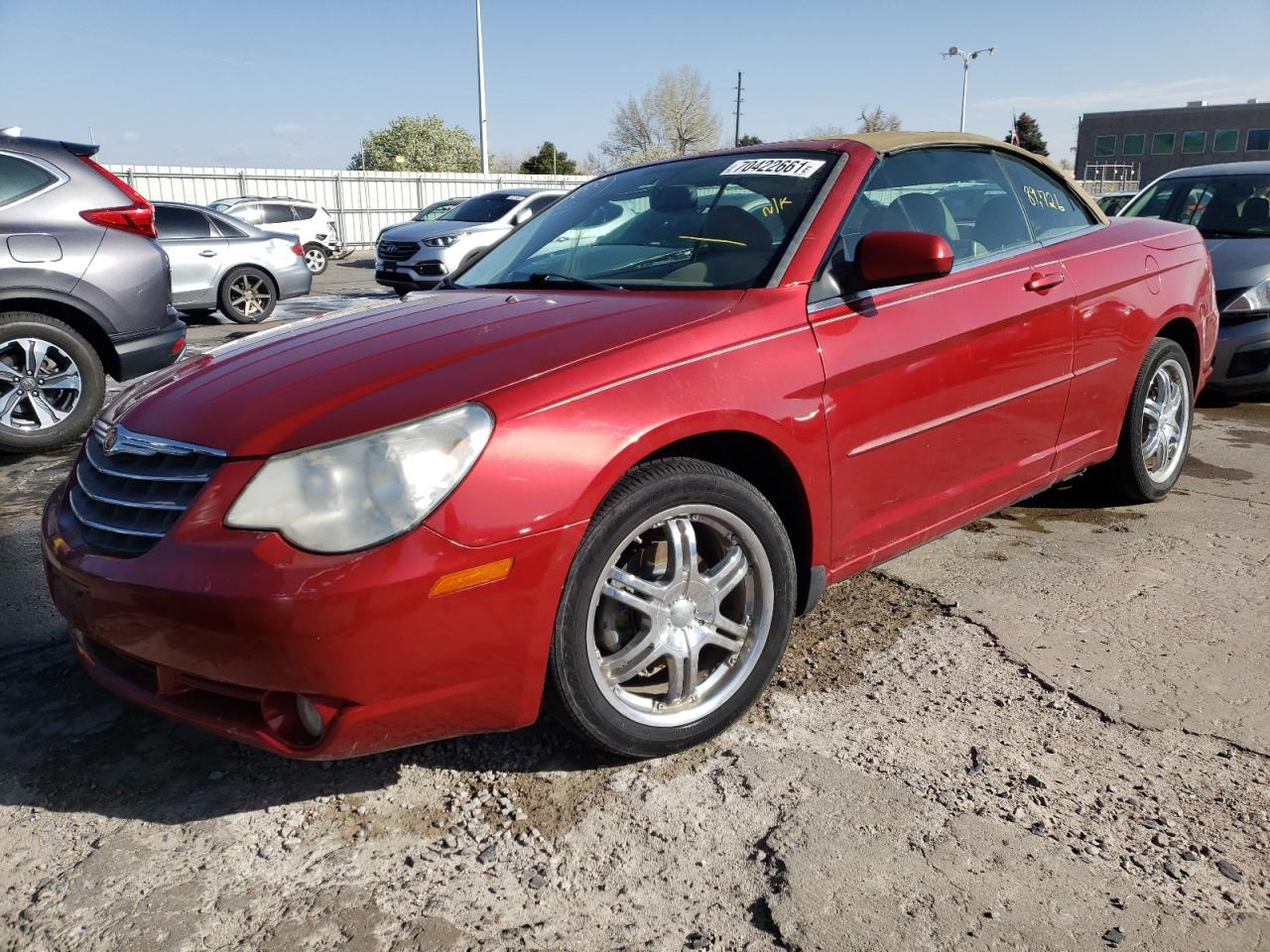 Photo 2 from auction – 2008 CHRYSLER SEBRING TO with VIN 1C3LC55R08N118822