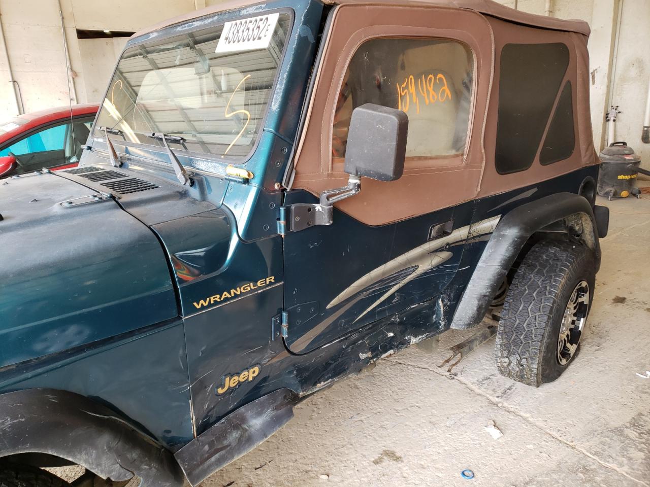 Photo 9 from auction – 1997 JEEP WRANGLER / with VIN 1J4FY29P7VP491142