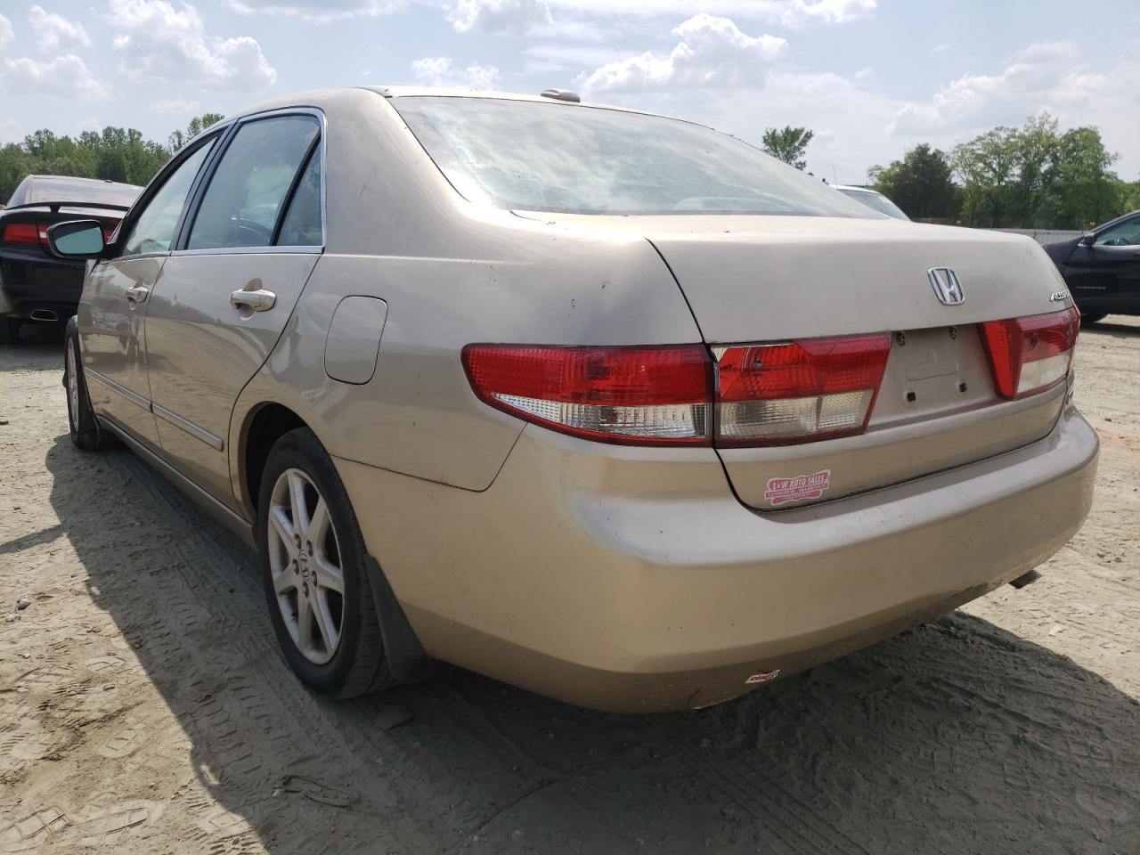 Photo 3 from auction – 2004 HONDA ACCORD EX with VIN 1HGCM66574A074640