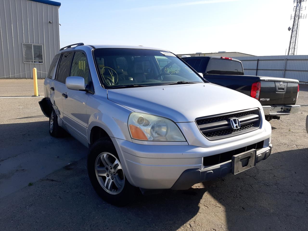 HONDA PILOT EXL 2003 with VIN 2HKYF18593H547556 - Photo from auction