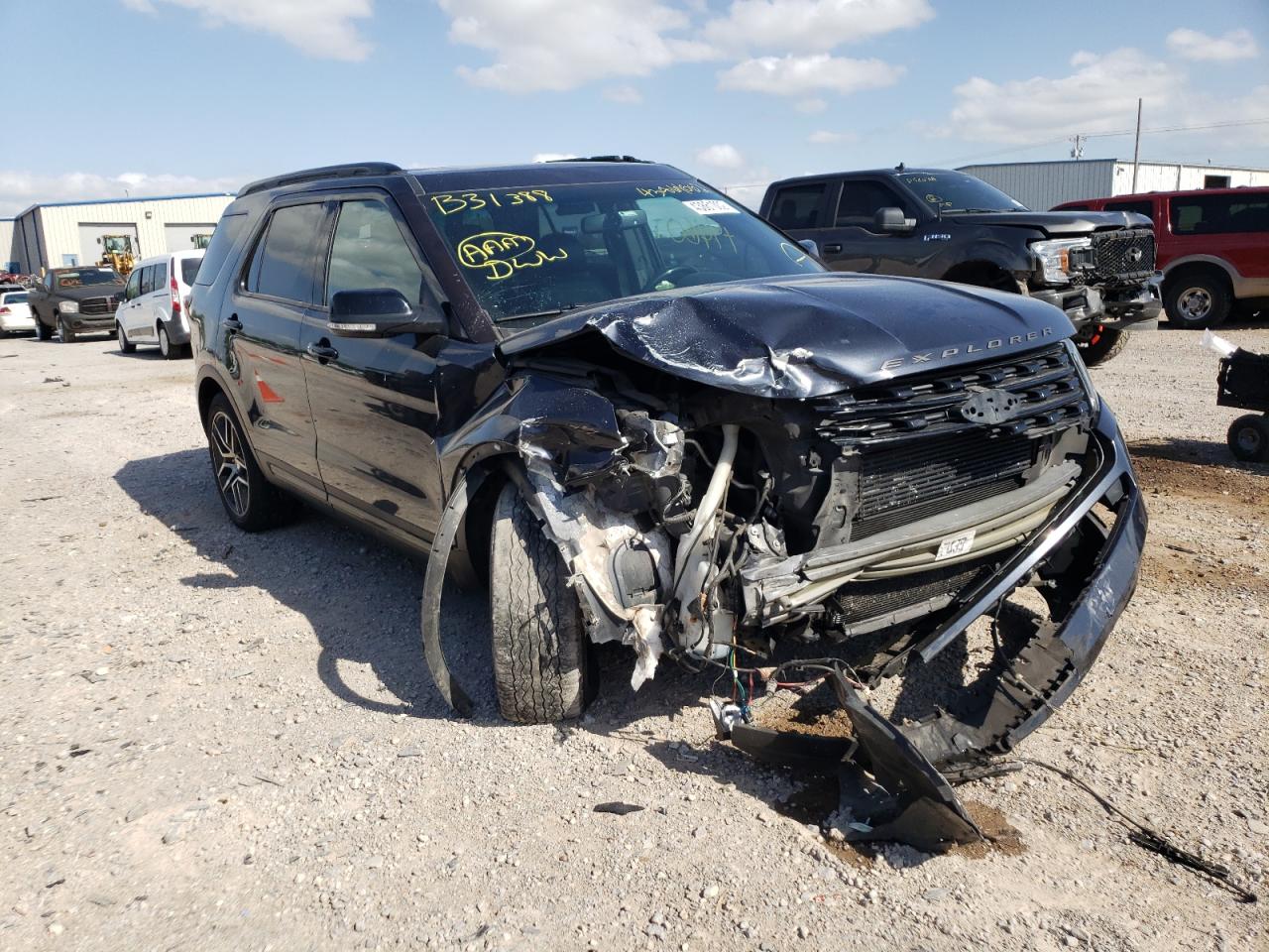Photo 9 from auction – 2017 FORD EXPLORER S with VIN 1FM5K8GT7HGB31388